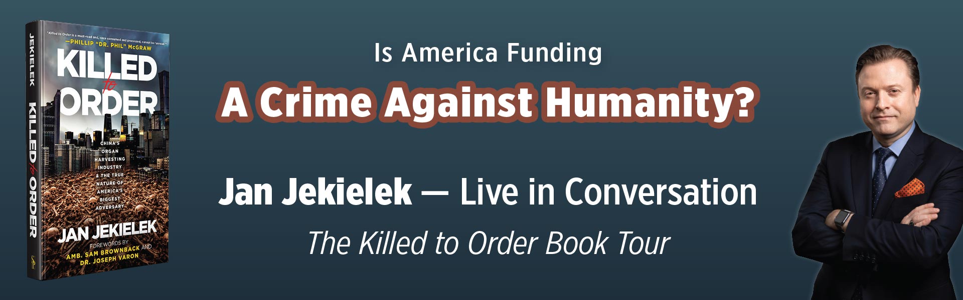 Killed to Order Book Launch March 21, 2026